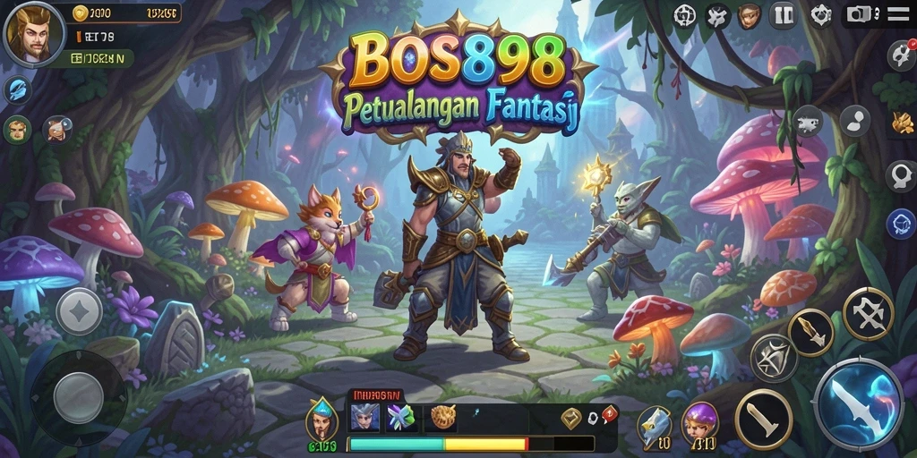 Tampilan seru dari gameplay BOS898 yang penuh petualangan.