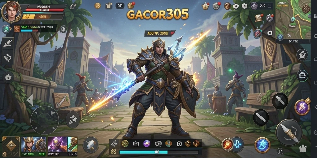 Screenshot GACOR305 menampilkan aksi gameplay simulasi yang menarik.