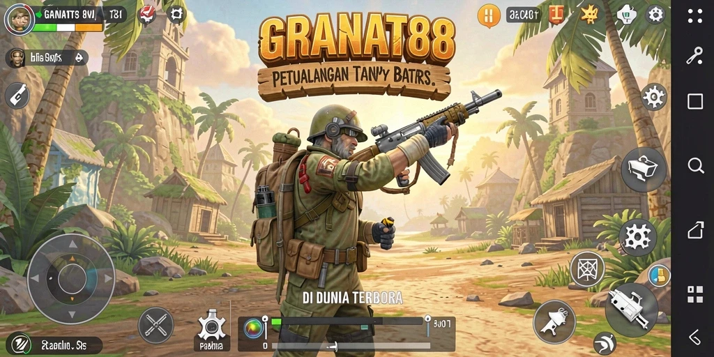 Gameplay seru dalam dunia terbuka GRANAT88 yang menakjubkan.