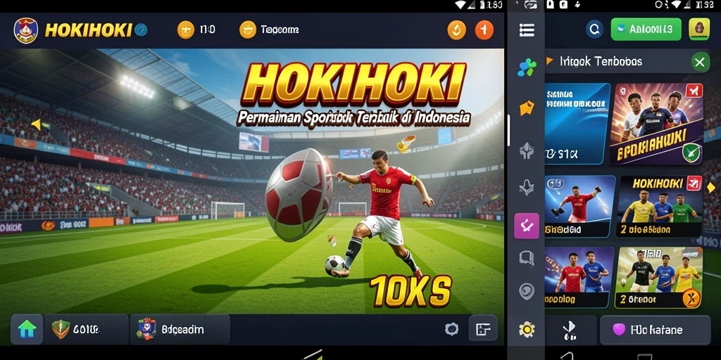 Screenshot menunjukkan gameplay intens saat bertaruh di HOKIHOKI.