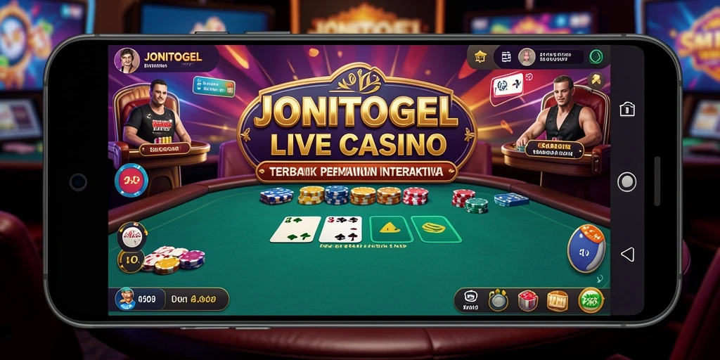 Tampilan gameplay menegangkan di JONITOGEL Live Casino.